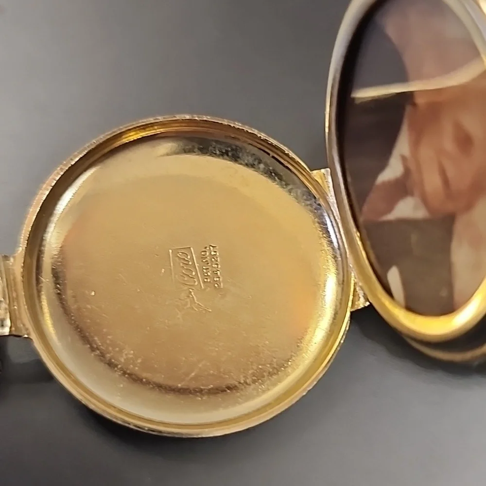 CORO Vintage Brass Locket